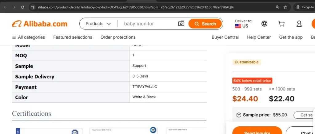 Low or no MOQ products are available on Alibaba.com